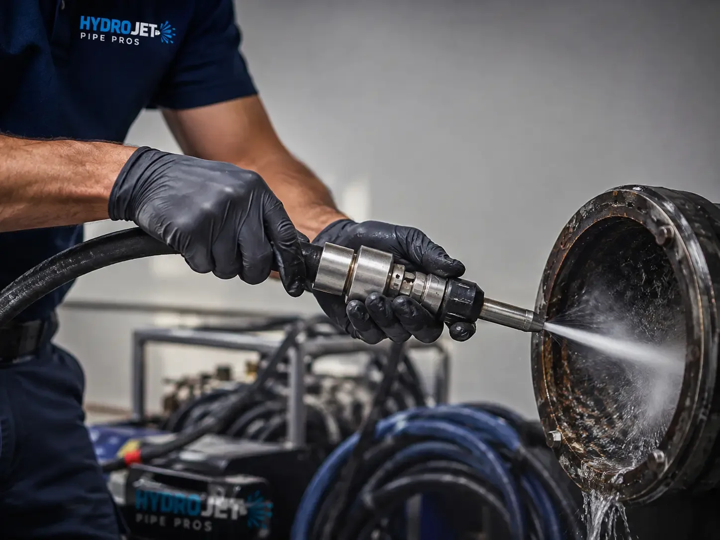 Hydro Jet Pipe Descaling in Bellflower, CA